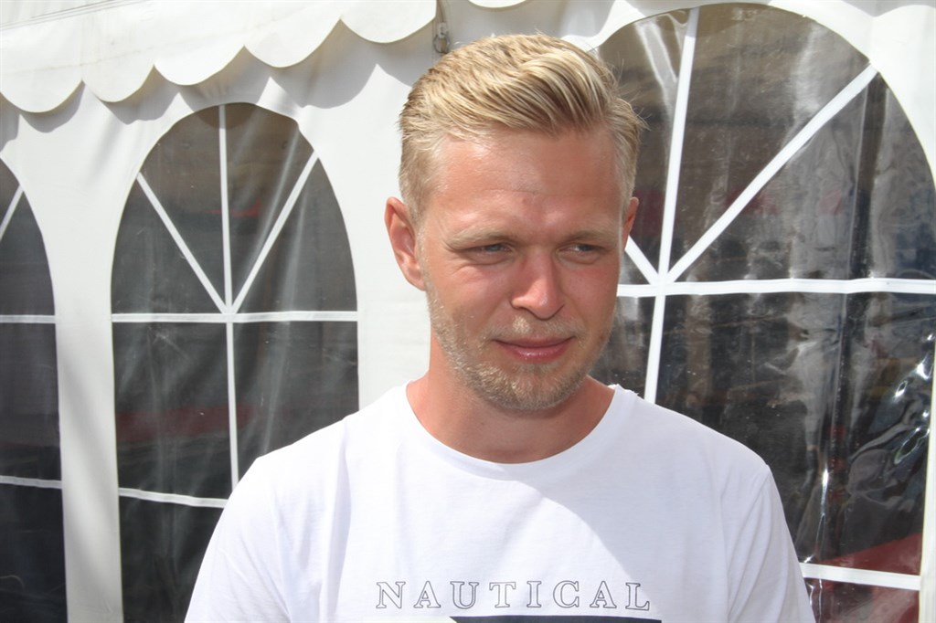 Kevin Magnussen var også med. Flink mand der gerne vil mødes med sine fans.
(Foto: Motorsporten.dk)